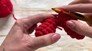 Амонг ас из трикотажной пряжи Bobilon. Crochet tutorial Among us