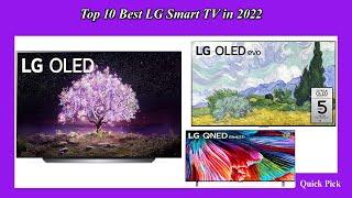 Top 10 Best LG Smart TV in 2022 |  Best LG Smart TV