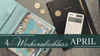 Oh je... 3. Weekly Budget I APRIL I echte Einnahmen & Ausgaben I Wochenabschluss #budgetieren