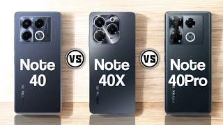 Infinix Note 40 5G Vs Infinix Note 40 Pro 5G Vs Infinix Note 40X 5G   #Trakontech