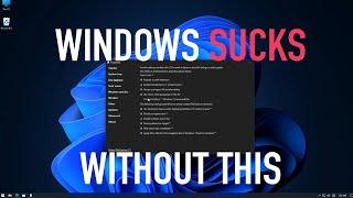 I Can't Use Windows Without ExplorerPatcher (Windows 10 & 11 Tutorial)