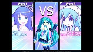 MUGEN대전(15)- Saya & Mary Deiyon vs. Ika & Mars People