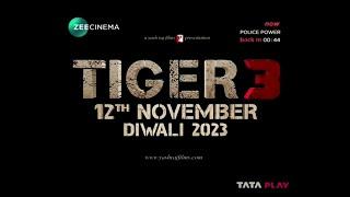 Tiger 3 In Cinemas 12 November Diwali 2023 Promo On Zee Cinema