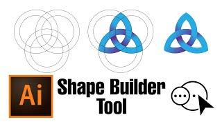 The Shape Builder Tool | Logo Design | Adobe Illustrator | Tutorial