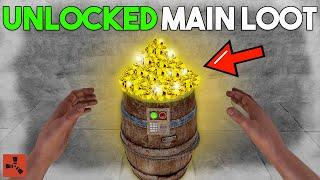 This clan left their main loot unlocked! Solo rust