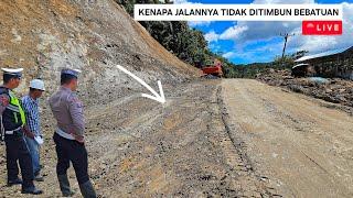  LIVE || Why isn't the widened road filled with rocks?