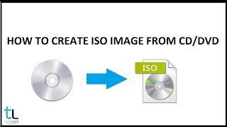 How to create iso image file from CD/DVD