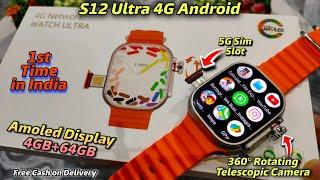 S12 Ultra 4G Android, AMOLED 120hz, Telescopic Camera 4/64GB Sim-Card WiFi + Lte Full Review S9-CDS9