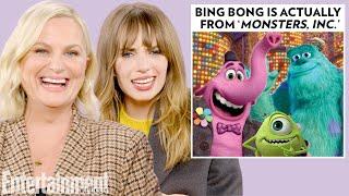 Amy Poehler & Maya Hawke Debunk 'Inside Out 2' Fan Theories with the Cast | Entertainment Weekly