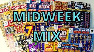 New Midweek Scratchcard Mix