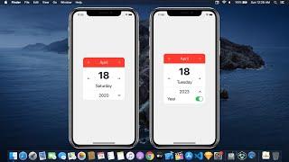 Custom Calendar Using SwiftUI - Custom Date Picker Using SwiftUI - SwiftUI Tutorials