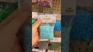 Bead shopping at HOBBY LOBBY!! #blowup #beads #hobbylobby #claybeads #fyp #300subs #likeandsubscribe