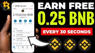 $100 FREE BNB IN 5 SECONDS *step by step* *How To Earn Free BNB In Trust wallet)