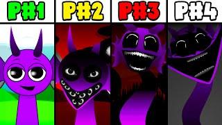 Phase 1 VS Phase 2 VS Phase 3 VS Phase 4 in Incredibox Sprunki Remastered!