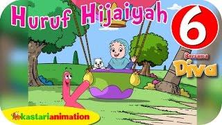 Huruf Hijaiyah bersama Diva (full version) | part 6 | - Kastari Animation Official