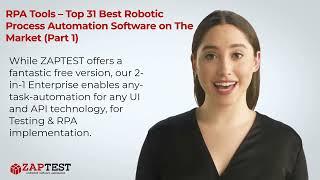 RPA Tools – Top 31 Best Robotic Process Automation Software on The Market  (Part 1)