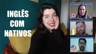 MELHOR SITE para praticar inglês COM NATIVOS