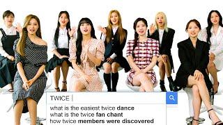 TWICE Answer the Web's Most Searched Questions | WIRED