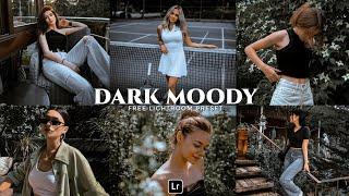 Dark Moody Preset | Lightroom Mobile Preset Free DNG | dark tone | moody presets | lightroom presets