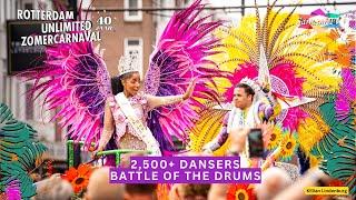 Rotterdam Zomercarnaval Parade 2024  | 40th Edition