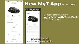 Toyota MyT app: New (2023 UK only) app review & comparison with old app