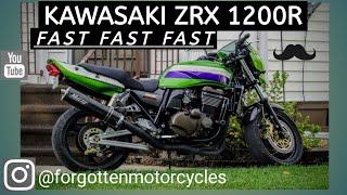 The Crazy Fast Kawasaki ZRX 1200R Rocket Ship!