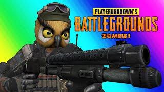 PUBG Zombies Funny Moments - Nogla Rage and Zombie Swarm Panic!