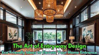 The Art of Entryway Design: Modern Entryway Trends 2024: Eco Friendly Ideas to Elevate Your Home