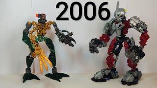 ЛЕГЕНДАРНЫЙ ДРЕВНИЙ ТИТАН! Обзор Lego Bionicle 8903 Zaktan, 8733 Axonn, 8734 Brutaka