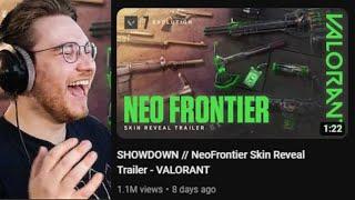 ohnePixel reacts to VALORANT NeoFrontier Skin Reveal Trailer