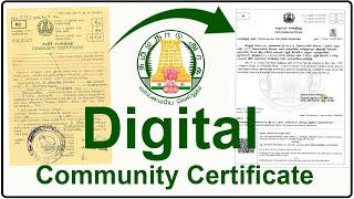 How to Apply Digital Community Certificate | OLD COMMUNITY TO DIGITAL COMMUNITY | TNEGA | Easy Apply