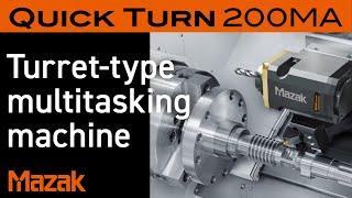 Automation spline shaft machining with micron-level accuracy by QUICK TURN 200MA