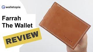 Farrah Design The Wallet, impactful design, simple elegance