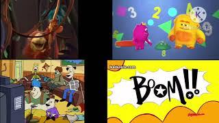 4 Cartoon Intros Played At Once [5]