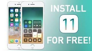 How To Install iOS 11 for FREE No Computer!