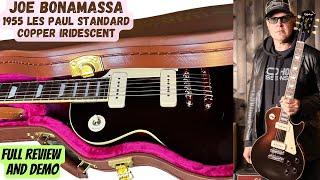 Joe Bonamassa 1955 Epiphone Les Paul Copper Iridescent P90's - Full Review And Demo