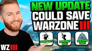 FINALLY!!! Warzone's Update Looks AMAZING For The Future! [Call of Duty Season 4 Update]