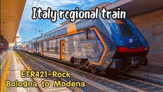 Best regional train in Europe | Trenitalia ETR421 ROCK | double decker EMU by Hitachi Italy