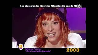 Hit Machine (M6) - Mylène Farmer - C'est une belle journée (8 juin 2002)