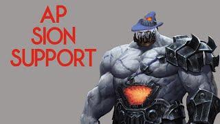 AP Sion Support Season 12 [Updated Full Build and League of Legends OffMeta Support Gameplay]