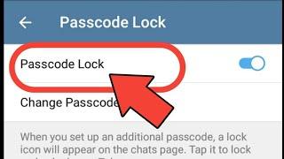 How To Remove Telegram Password | How To Remove Telegram Passcode