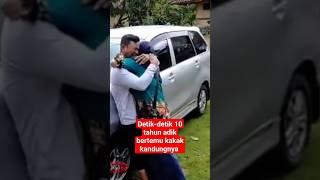 Saling Tangis Momen Haru Pertemuan Kakak Dan Adik Setelah 10 Tahun Berpisah bertemu