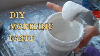 DIY MODELING PASTE (Easy & Inexpensive to Make)