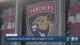 Florida Panthers defeat Edmonton Oilers 2-1 to win Stanley Cup