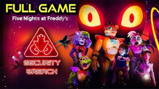 FNAF Security Breach | ALL ENDINGS | Full Game Walkthrough | No Commentary
