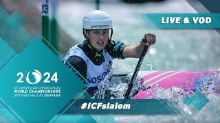 Canoe Junior Heats / 2024 ICF Canoe-Kayak Slalom Junior & U23 World Championships Liptovsky Slovakia