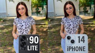 Honor 90 Lite 5G Vs iPhone 14 Camera Test Comparison