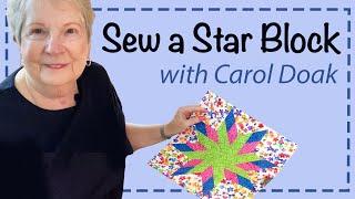 Sew a Star Block with Carol Doak