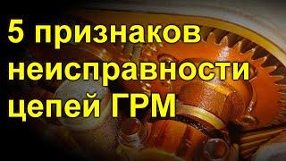 5 признаков неисправности цепей ГРМ