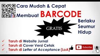 Cara Membuat Barcode QR Sendiri Gratis Seumur Hidup